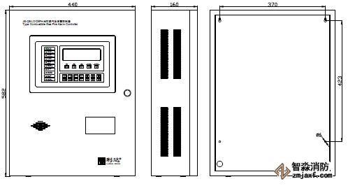 JB-QB-LD128FH-M可燃?xì)怏w報警控制器